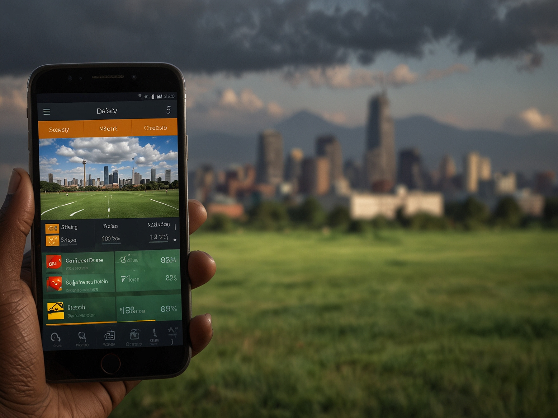 Mobile betting experience